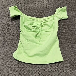 Submarine Lime Green Kids Shirt Size 4